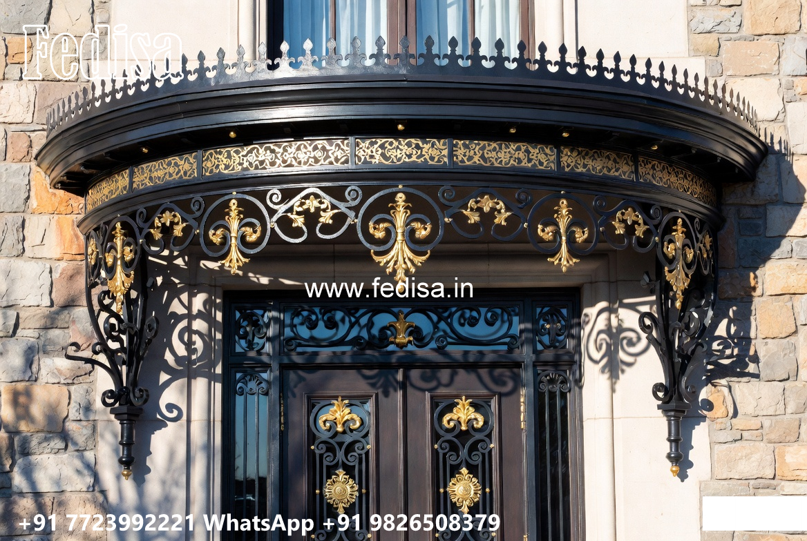 Decorative Villa Elevation Iron Design Styles No-2506