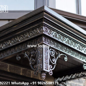Stylish Villa Exterior Iron Design Inspirations No-2517