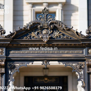 Villa Elevation Iron Design with Modern Luxury Appeal No-2527