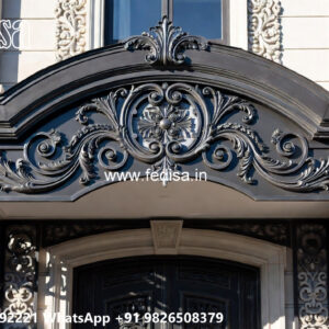 Elegant Villa Exterior Iron Cladding Design No-2528