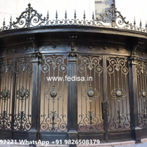 Modern Villa Iron Facade Inspirations No-2531