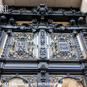 Stylish Villa Front Iron Decorative Concepts No-2532