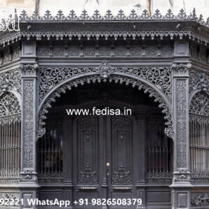 Decorative Iron Exterior Design for Villas No-2535