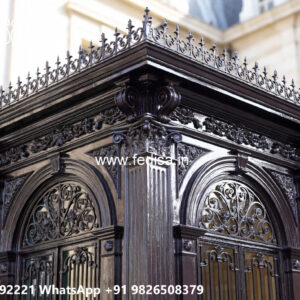 Villa Elevation Iron Design with Stylish Front Appeal No-2537