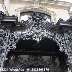 Villa Elevation Iron Design with Stylish Outdoor Appeal No-2556
