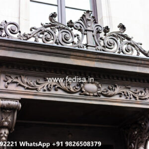 Luxury Villa Elevation Iron Exterior Beauty No-2567