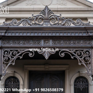 Villa Elevation Iron Design with Elegant Outdoor Beauty No-2571