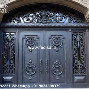 Villa Elevation Iron Design with Premium Artistic Finish No-2576