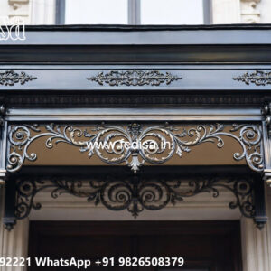 Elegant Modern Villa Iron Framework Inspirations No-2578