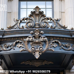 Luxury Villa Elevation Iron Roofing Inspirations No-2582