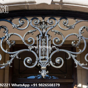 Modern Villa Front Iron Decorative Framework No-2584