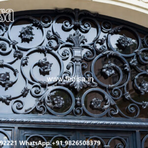 Premium Villa Exterior Iron Feature Panels No-2587