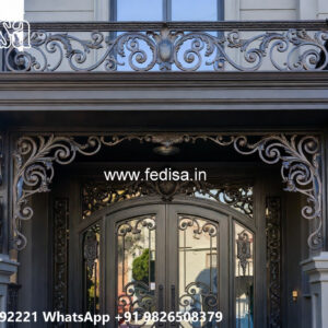 Modern Villa Exterior Iron Structural Inspirations No-2613