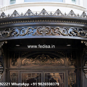 Villa Elevation Iron Design with Stylish Artistic Finish No-2614