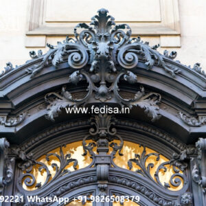Luxury Villa Front Iron Wall Inspirations No-2618