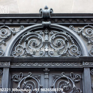 Decorative Iron Geometric Design for Villas No-2619