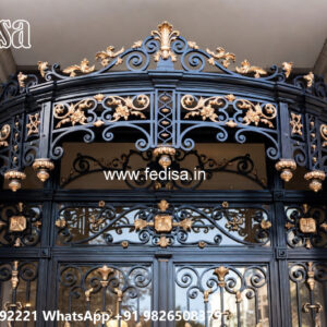 Premium Villa Exterior Iron Artistic Patterns No-2621