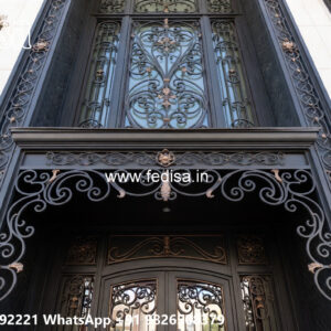 Villa Elevation Iron Design with Attractive Front Appeal No-2624