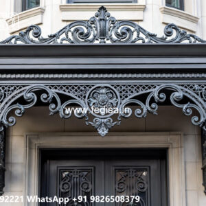 Premium Decorative Iron Balcony Design for Villas No-2628