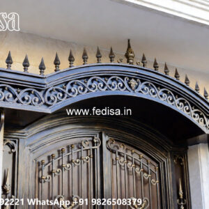 Villa Elevation Iron Design with Stylish Luxury Finish No-2631