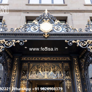 Elegant Modern Villa Iron Cladding Concepts No-2647