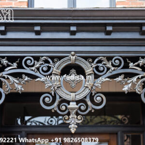 Stylish Villa Front Iron Artistic Beauty No-2649