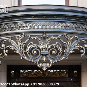 Premium Iron Decorative Wall Design for Villas No. 2652