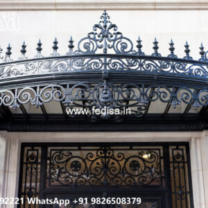 Luxury Modern Villa Iron Front Design No-2657