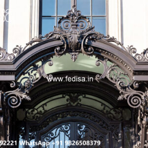 Premium Decorative Iron Mesh Villa Exterior No-2659