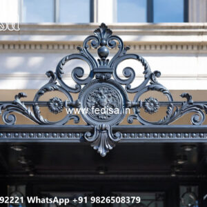 Elegant Villa Exterior Iron Artistic Concepts No-2661
