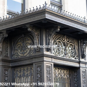 Luxury Villa Elevation Iron Decorative Panels No-2663