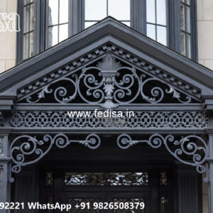 Villa Elevation Iron Design with Stylish Contemporary Appeal No-2669