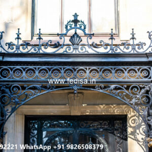 Luxury Decorative Iron Exterior Villa Design No-2671