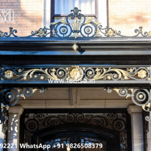 Decorative Iron Exterior Wall Concepts for Villas No-2680
