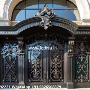 Elegant Modern Villa Iron Roofing Concepts No-2688