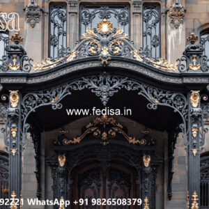 Decorative Exterior Iron Framework for Luxury Villas No-2690