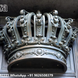 Contemporary Luxury Villa Iron Cladding Design No-2698