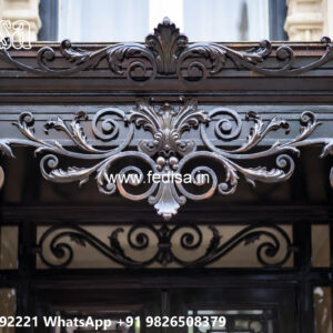 Stylish Iron Exterior Design for Luxury Villas No-2702