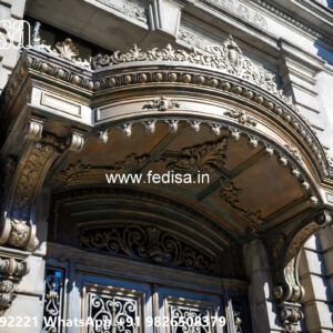Elegant Villa Exterior Iron Mesh Ideas No-2710