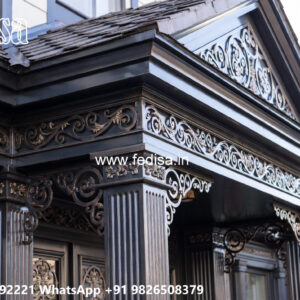 Luxury Decorative Iron Balcony for Villa Elevation No-2711