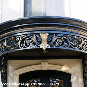 Luxury Villa Exterior Iron Panel Concepts No-2721