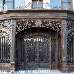 Stylish Exterior Iron Cladding for Luxury Villas No-2726