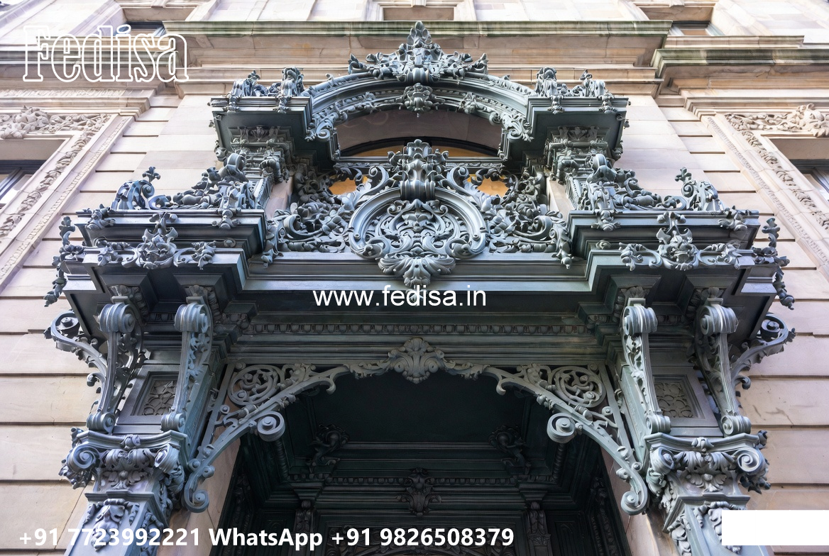 Elegant Decorative Iron Wall for Villa Front No-2737