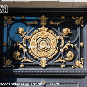 Villa Elevation Iron Design with Premium Modern Appeal No-2739