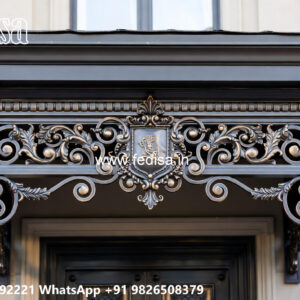 Luxury Villa Exterior Iron Balcony Inspirations No-2740