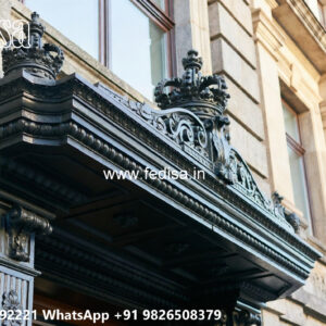 Premium Villa Exterior Iron Roofing Patterns No-2744