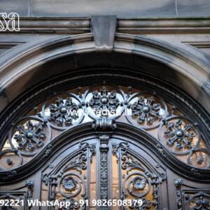 Elegant Modern Iron Design for Villa Exterior No-2745