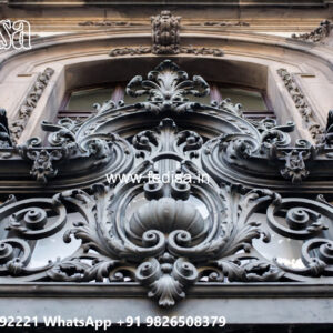 Villa Elevation Iron Design with Contemporary Luxury Beauty No-2747
