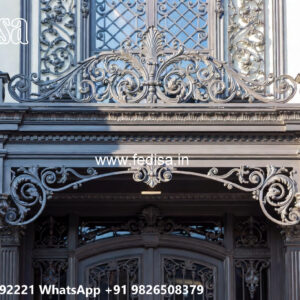 Elegant Villa Front Iron Structural Ideas No-2753