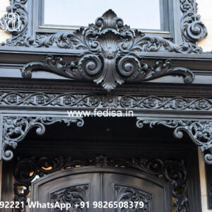 Stylish Decorative Iron Concepts for Villa Elevation No-2760